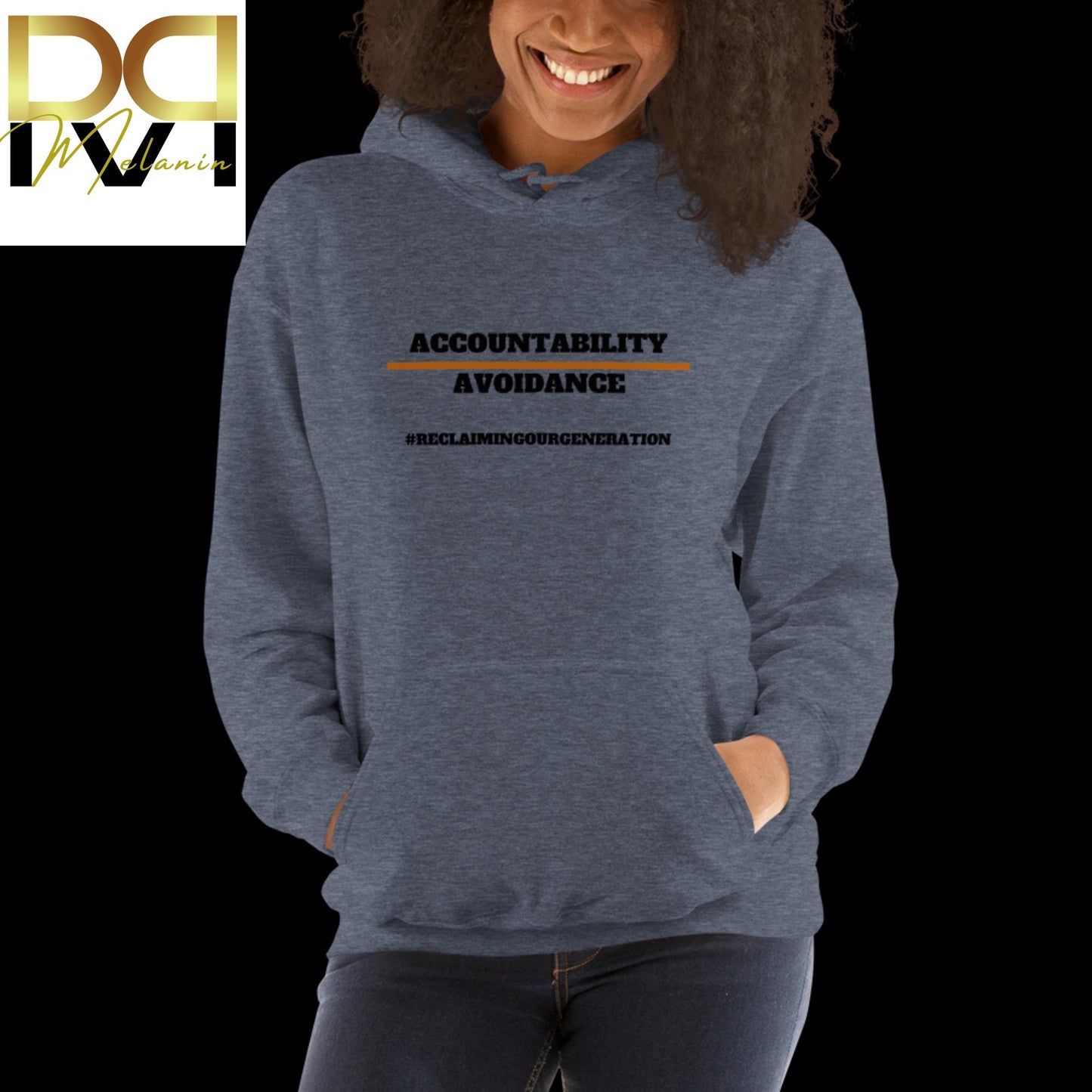 "Accountability over Avoidance" Hoodie - Embrace Growth and Responsibility