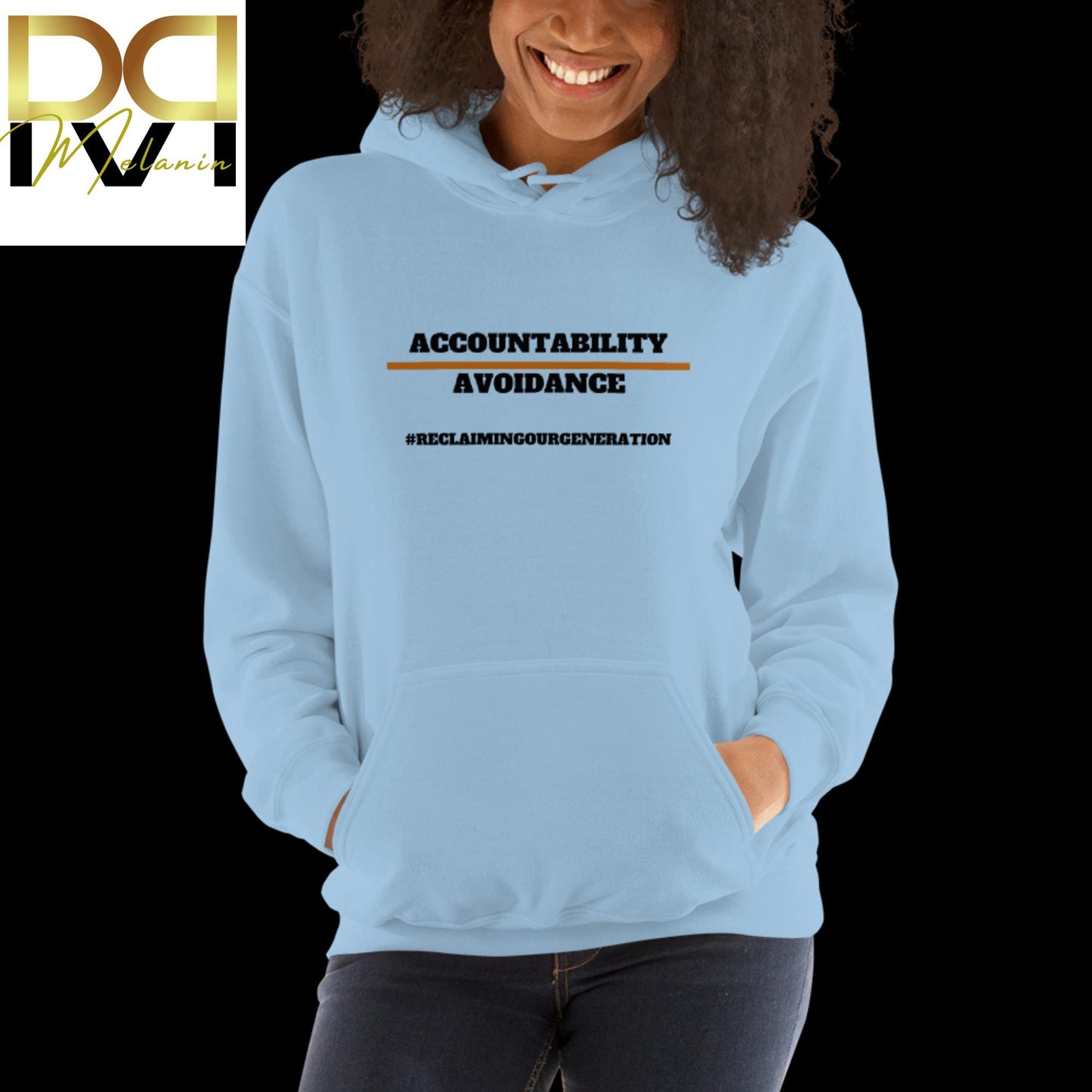 "Accountability over Avoidance" Hoodie - Embrace Growth and Responsibility