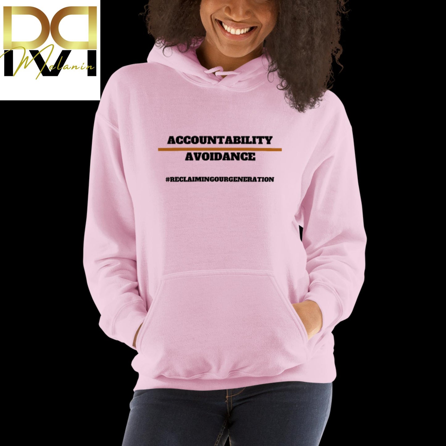 "Accountability over Avoidance" Hoodie - Embrace Growth and Responsibility