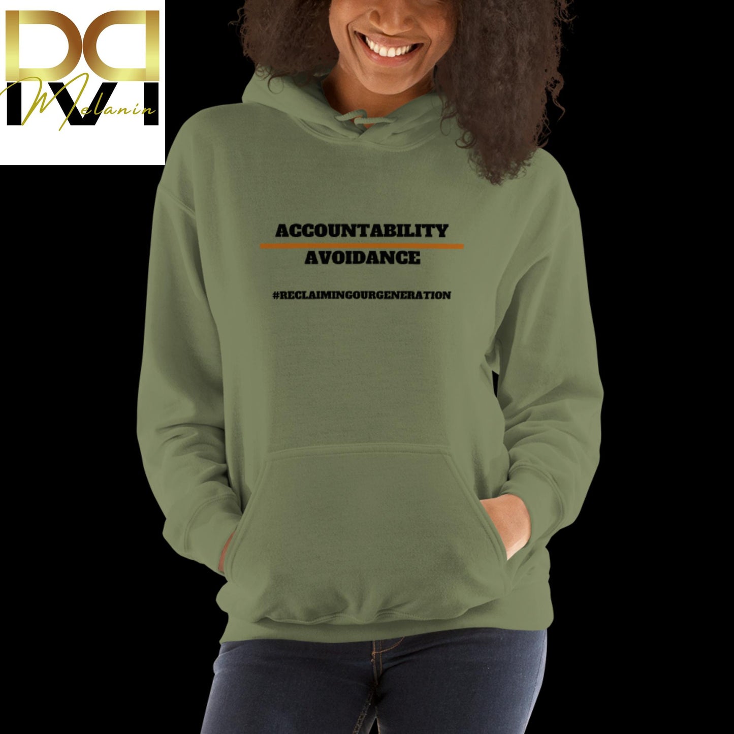 "Accountability over Avoidance" Hoodie - Embrace Growth and Responsibility
