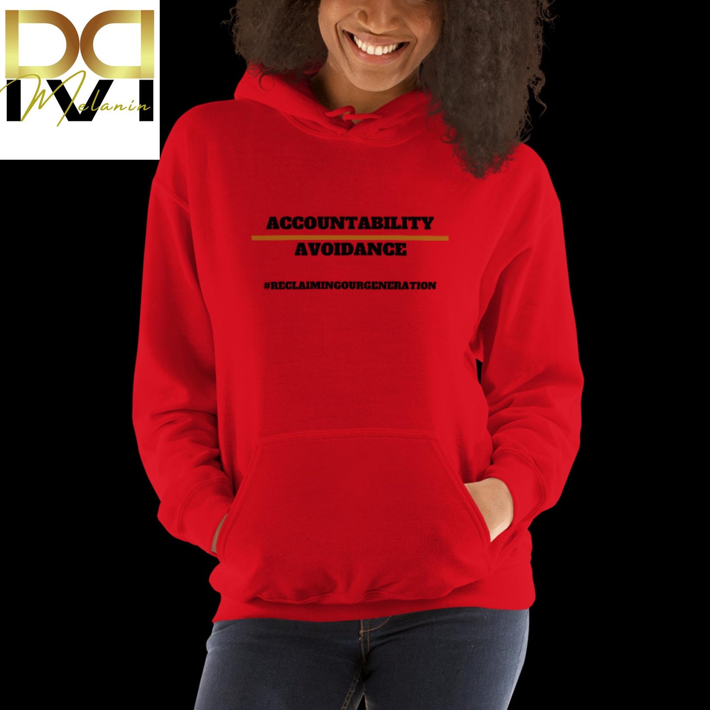 "Accountability over Avoidance" Hoodie - Embrace Growth and Responsibility