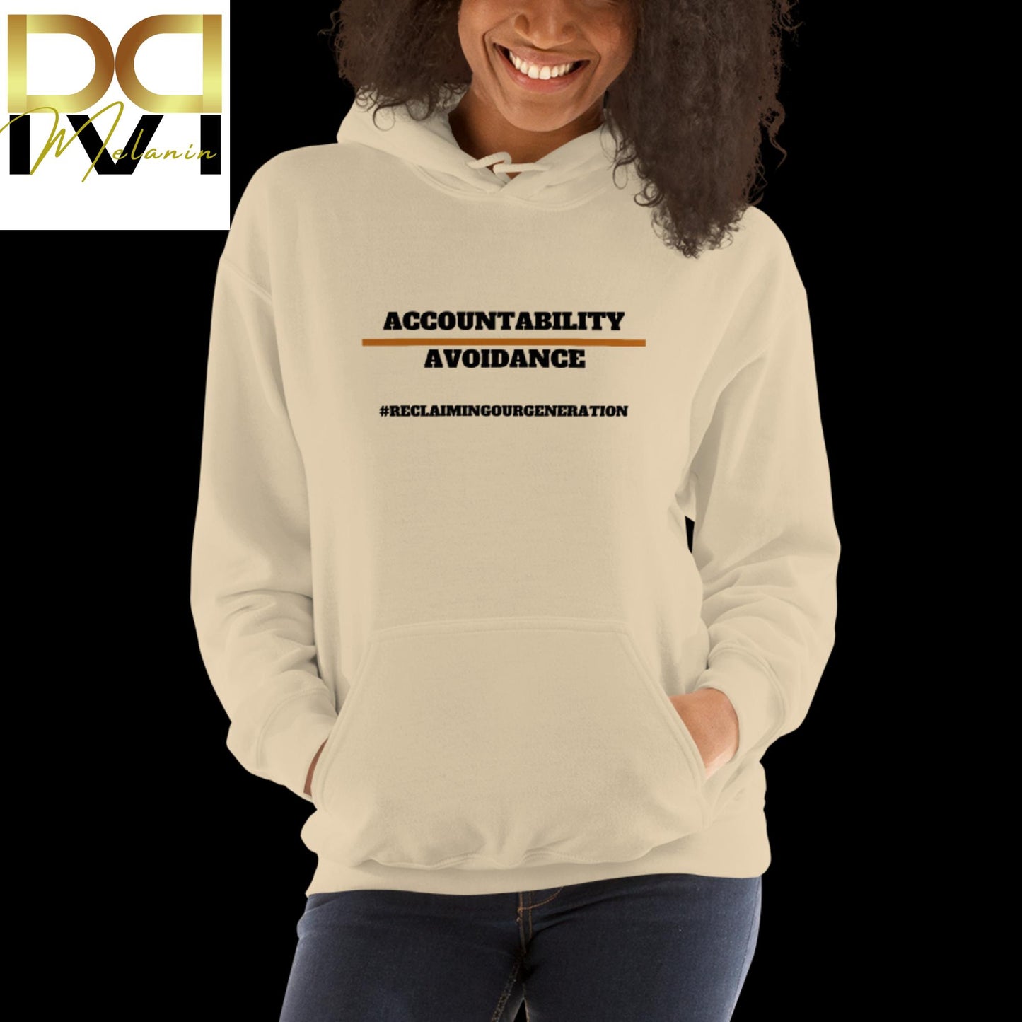 "Accountability over Avoidance" Hoodie - Embrace Growth and Responsibility
