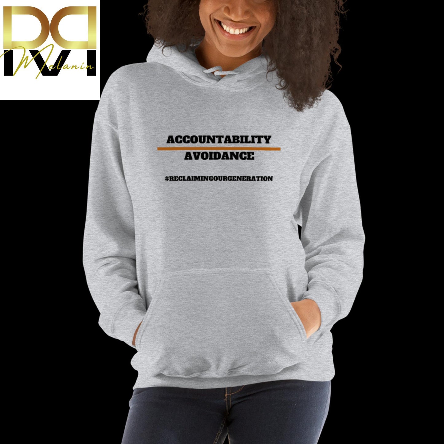 "Accountability over Avoidance" Hoodie - Embrace Growth and Responsibility