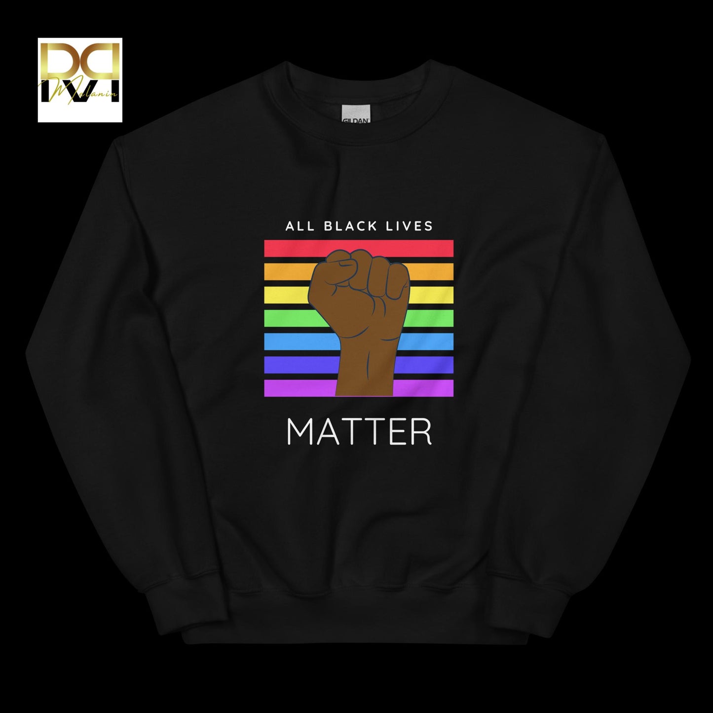 All Black Lives Matter Sweatshirt | Bold Statement, Unisex Comfort, Support for Equality