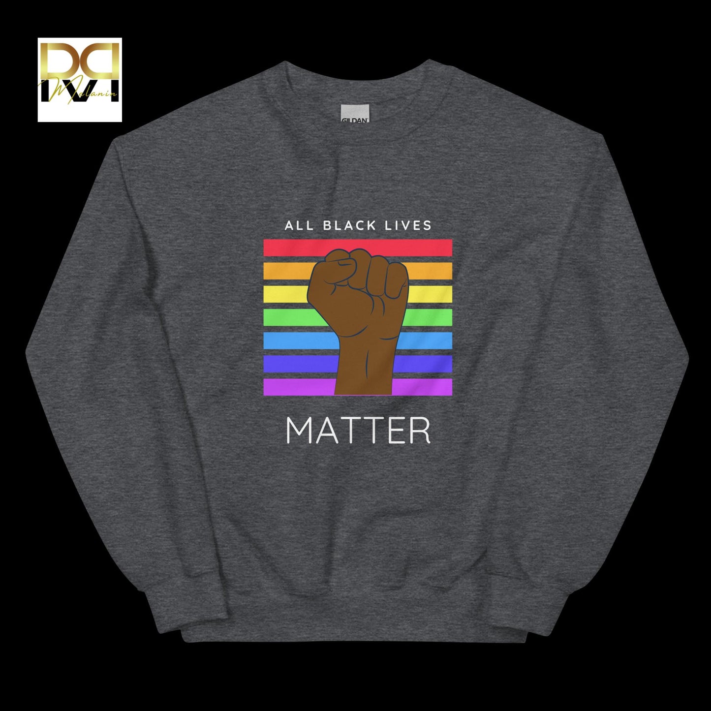 All Black Lives Matter Sweatshirt | Bold Statement, Unisex Comfort, Support for Equality