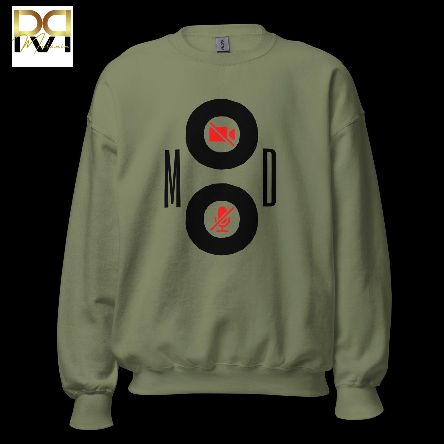 "Mood" Artistic Design Sweatshirt - Express Yourself Creatively