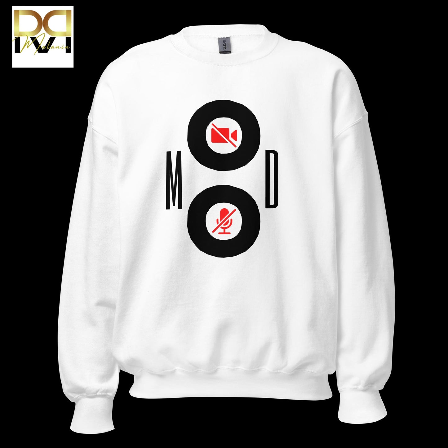 "Mood" Artistic Design Sweatshirt - Express Yourself Creatively